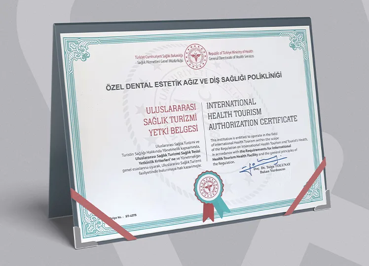 Internationale Gesundheits-Tourismus-Zulassungsbescheinigung